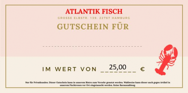 25 € BistrOceaN Gutschein